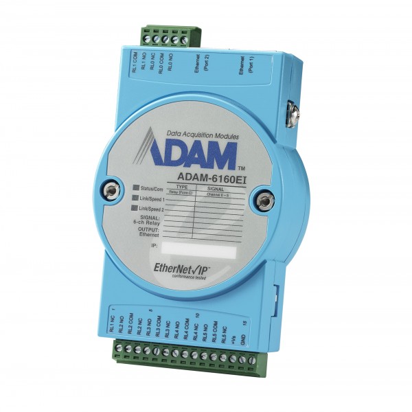 Real-Time EtherNet/IP-I/O-Modul ADAM-6160EI