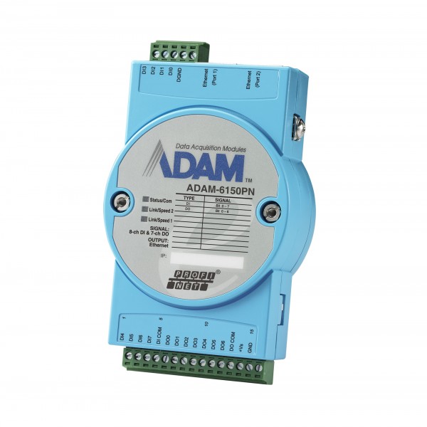 Real-Time EtherNet/IP-I/O-Modul ADAM-6150PN