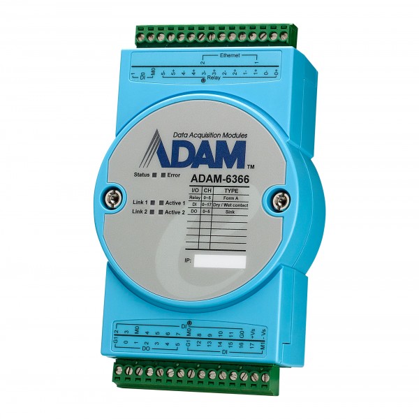 ADAM-6366 IoT OPC UA Ethernet-I/O-Modul
