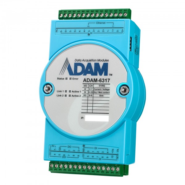 IoT OPC UA Ethernet-I/O-Modul ADAM-6317