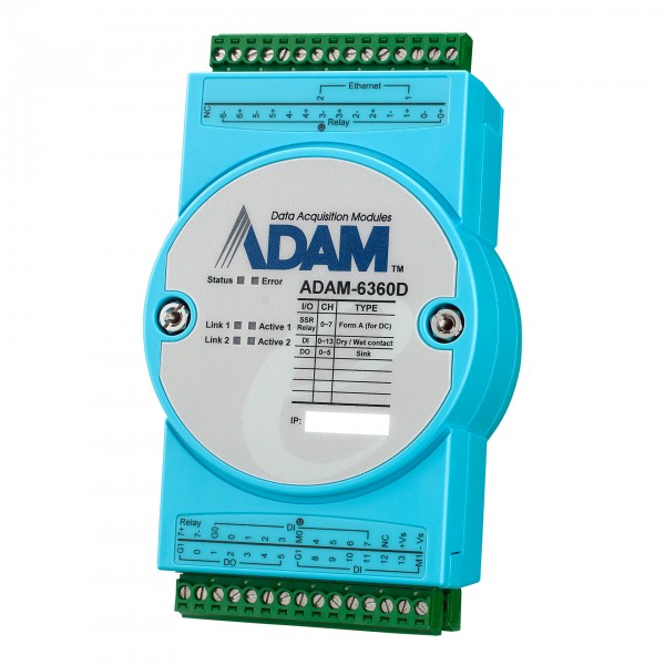 ADAM-6360D IoT OPC UA Ethernet-I/O-Modul