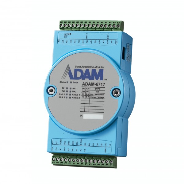 IoT Gateway mit Analog-Eingängen ADAM-6717